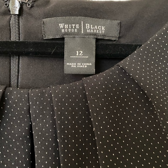 White House | Black Market - Polka Dot Dress - Picture 5 of 8